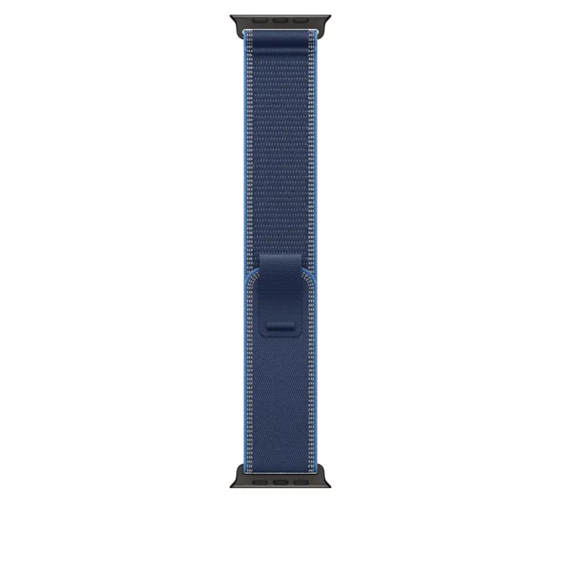 Apple Watch 49/46/45/44mm modrý/jasně modrý Trailový tah S/M černý titan