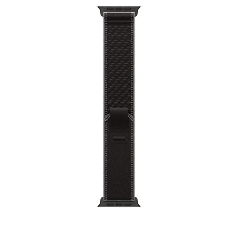 Apple Watch 49/46/45/44mm černý/uhlový Trailový tah S/M černý titan