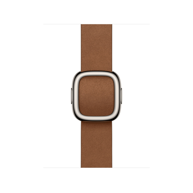 Apple Watch 42/41/40/38mm karamelový řemínek s moderní přezkou velký