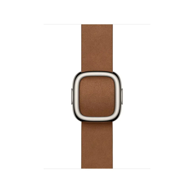 Apple Watch 42/41/40/38mm karamelový řemínek s moderní přezkou velký