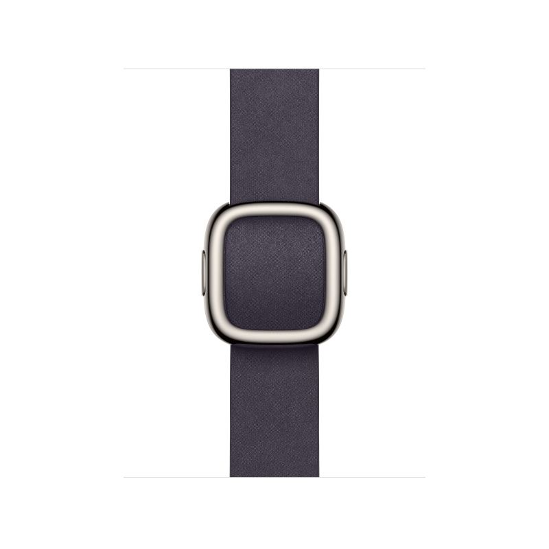 Apple Watch 42/41/40/38mm půlnočně fialový řemínek s moderní přezkou malý