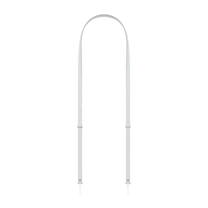 Apple Crossbody popruh světle šedý Světle šedá