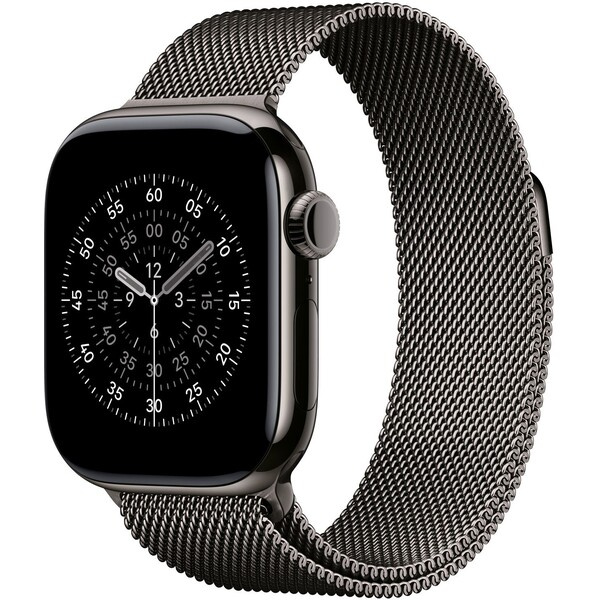 Apple Watch 42/41/40/38mm břidlicově šedý milánský tah