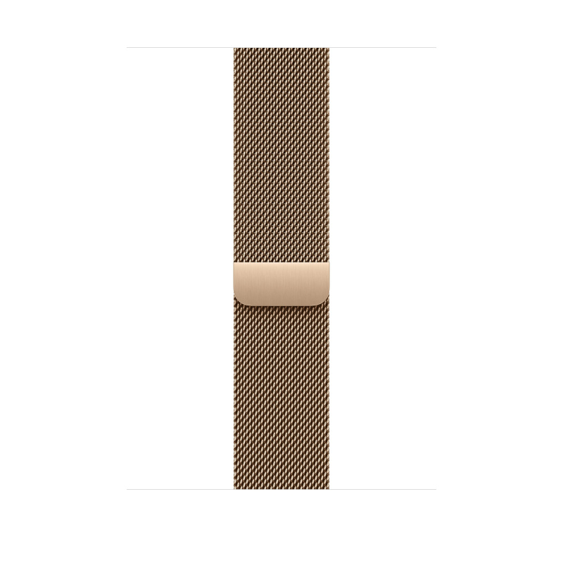 Apple Watch 49/46/45/44mm zlatý milánský tah M/L