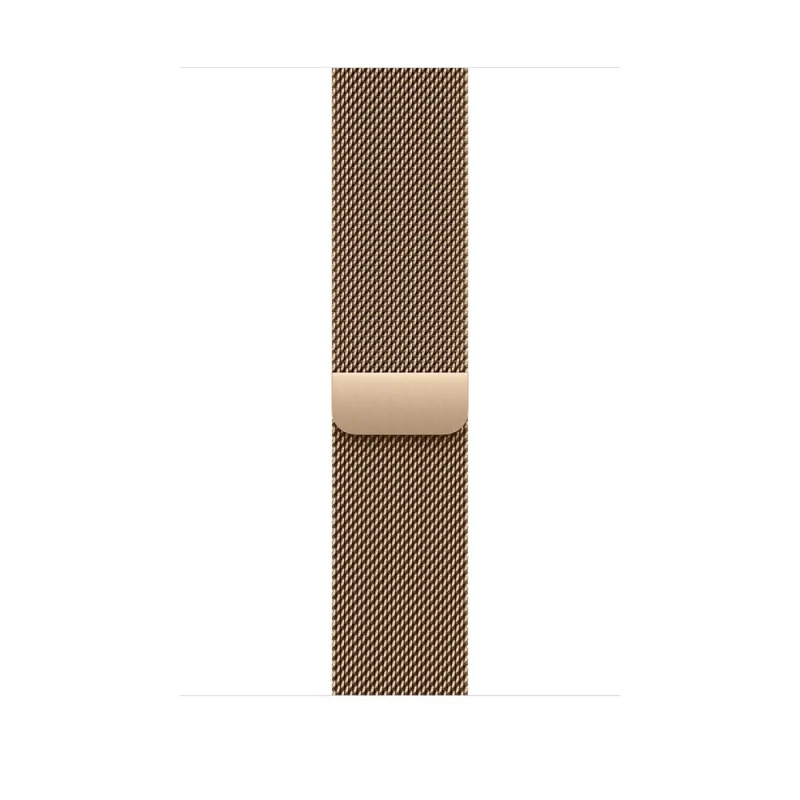 Apple Watch 49/46/45/44mm zlatý milánský tah M/L