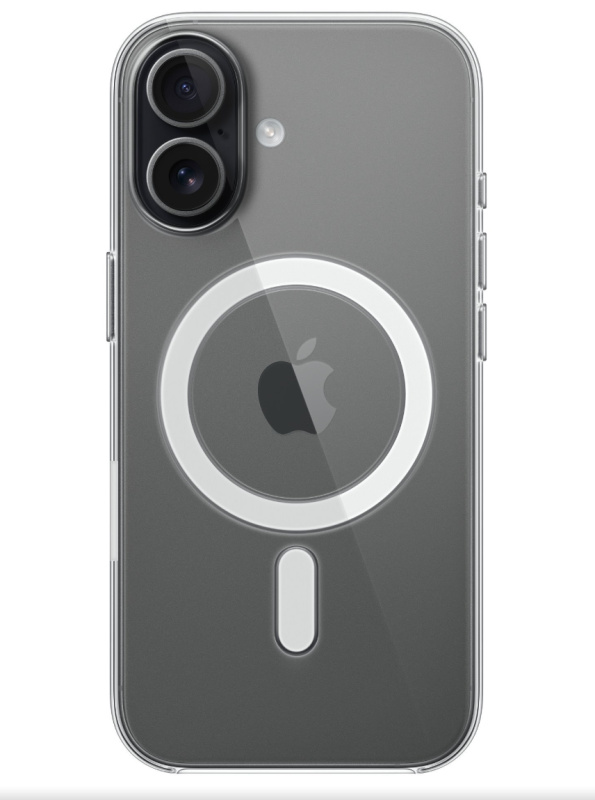 Apple průhledný kryt s MagSafe na iPhone 17 Čirá
