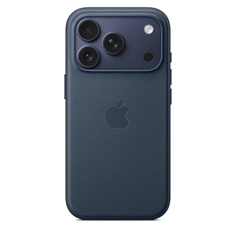 Apple kryt z tkaniny TechWoven s MagSafe na iPhone 17 Pro modrý Modrá