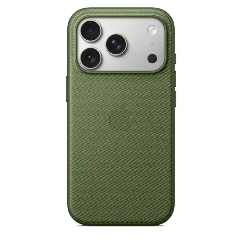 Apple kryt z tkaniny TechWoven s MagSafe na iPhone 17 Pro zelený Zelená