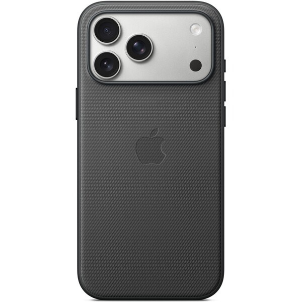 Apple kryt z tkaniny TechWoven s MagSafe na iPhone 17 Pro Max černý Černá