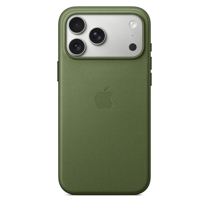 Apple kryt z tkaniny TechWoven s MagSafe na iPhone 17 Pro Max zelený Zelená