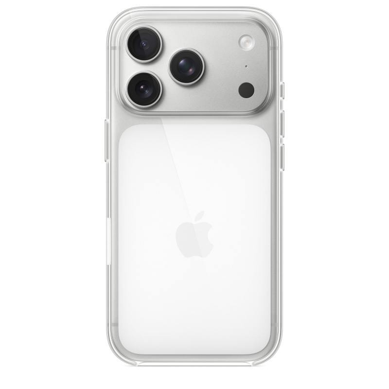 Apple průhledný kryt s MagSafe na iPhone 17 Pro Čirá