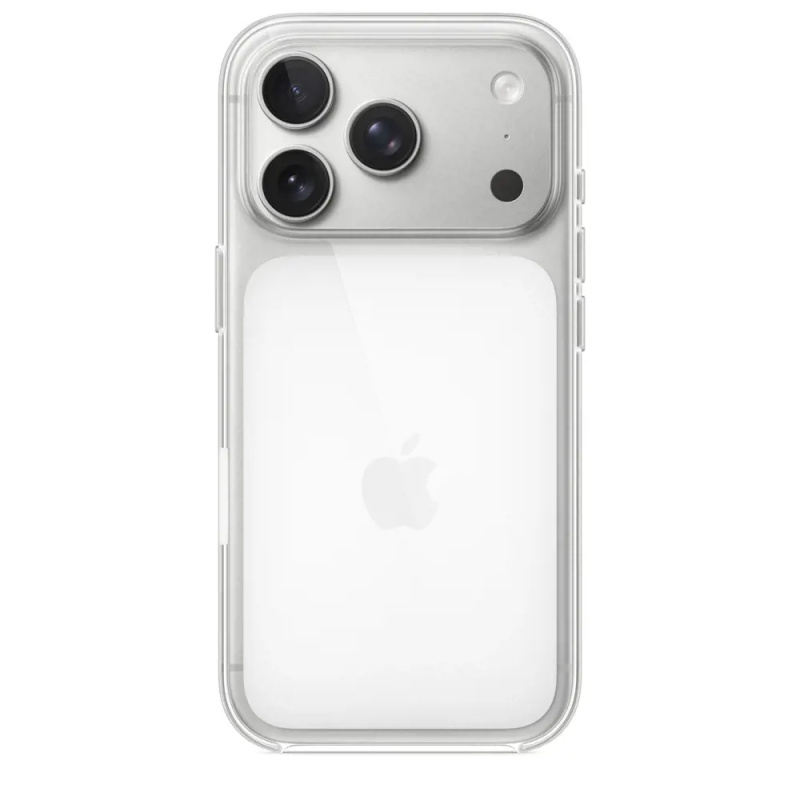 Apple průhledný kryt s MagSafe na iPhone 17 Pro Čirá