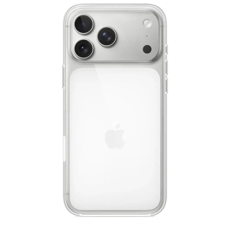 Apple průhledný kryt s MagSafe na iPhone 17 Pro Max Čirá