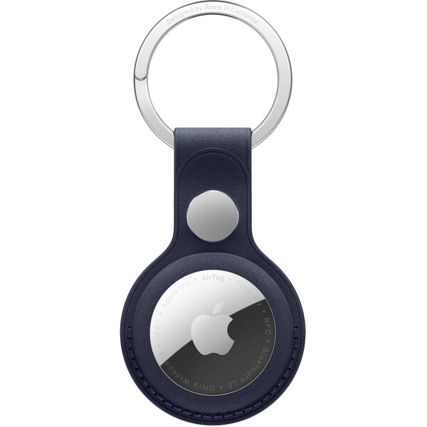 Apple FineWoven klíčenka na AirTag MGG14ZM/A Námořnicky modrá