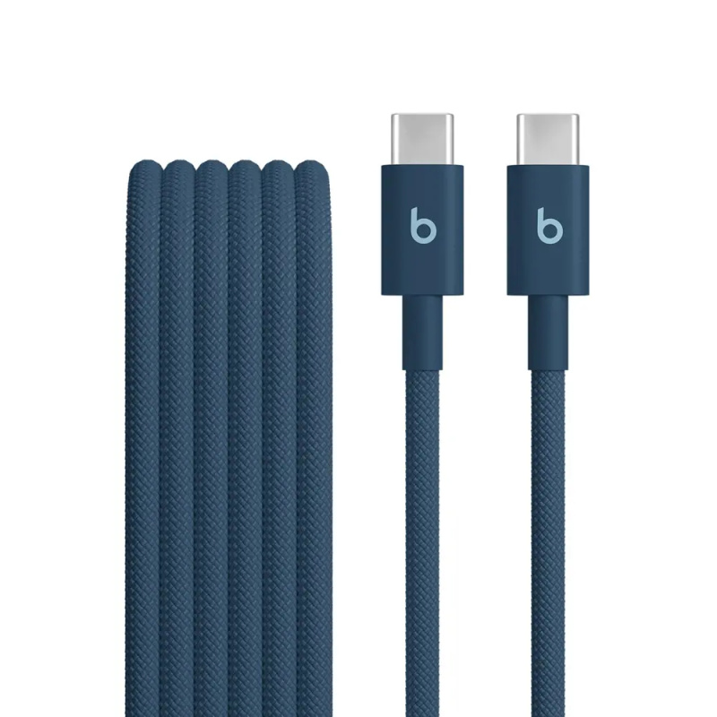 Apple Beats USB-C/USB-C napájecí kabel 240W 3m tmavě modrý Tmavě modrá