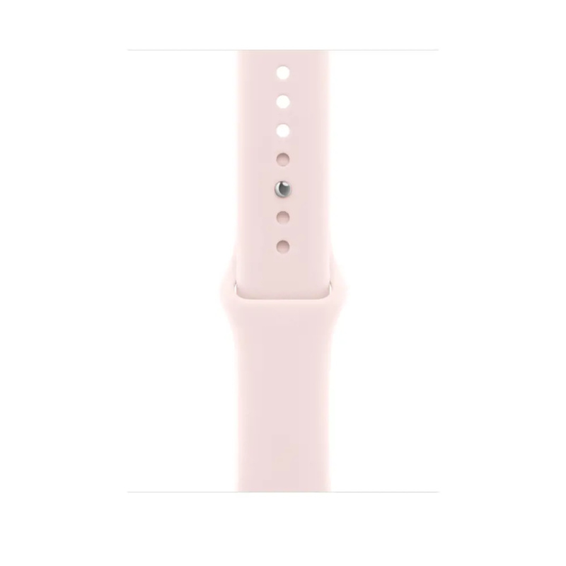 Apple Watch 49/46/45/44mm jemně růžový sportovní řemínek M/L