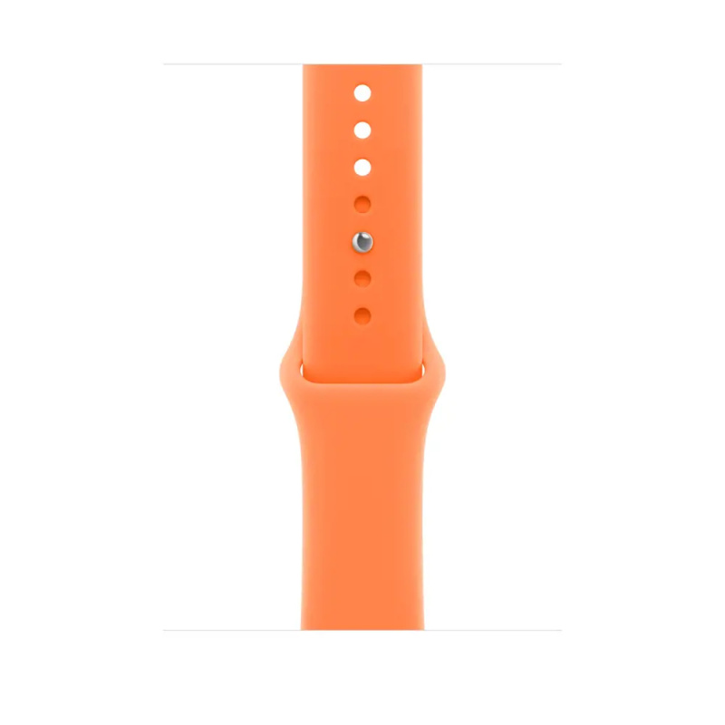 Apple Watch 49/46/45/44mm mandarinkový sportovní řemínek S/M