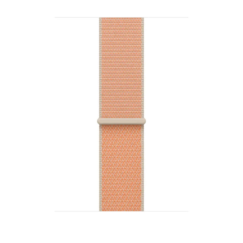 Apple Watch 49/46/45/44mm melounově oranžový provlékací sportovní řemínek