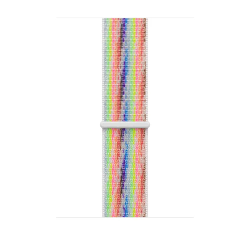 Apple Watch 49/46/45/44mm Pride Edition provlékací sportovní řemínek