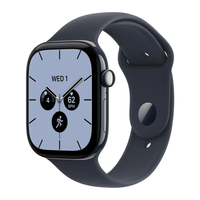 Apple Watch Series 12 Cellular (46mm) Nočně modrá keramika s námořnicky modrým sportovním řemínkem M
