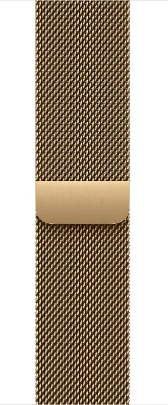 Apple Watch 42/41/40/38mm zářivě zlatý milánský tah