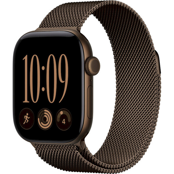 Apple Watch 42/41/40/38mm tmavě bronzový milánský tah