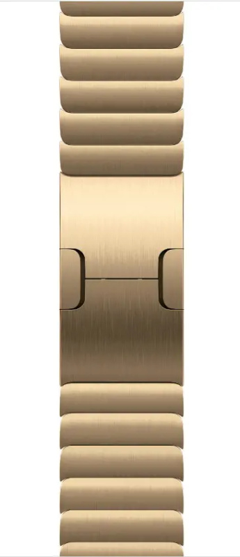 Apple Watch 42/41/40/38mm zářivě zlatý článkový tah
