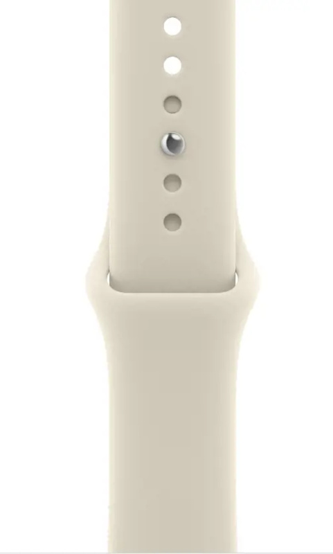 Apple Watch 42/41/40/38mm pískový sportovní řemínek S/M