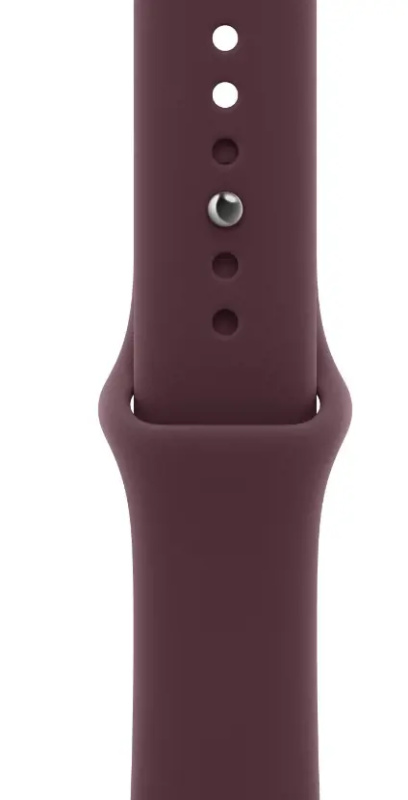 Apple Watch 42/41/40/38mm burgundsky červený sportovní řemínek M/L
