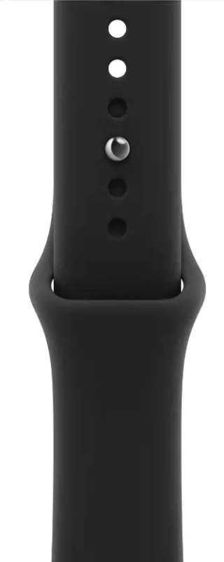 Apple Watch 42/41/40/38mm černý sportovní řemínek S/M