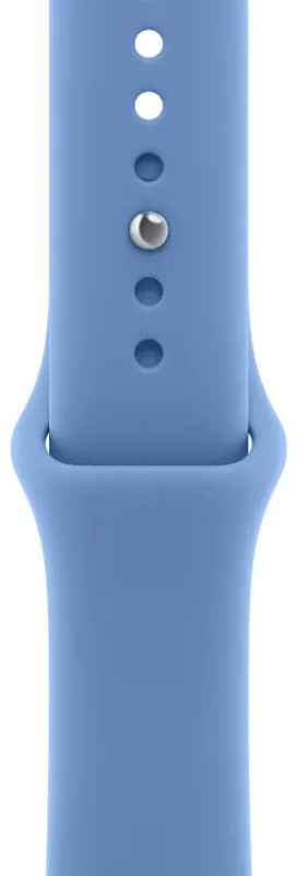 Apple Watch 42/41/40/38mm chrpově modrý sportovní řemínek S/M