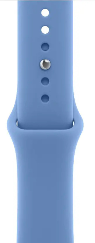 Apple Watch 42/41/40/38mm chrpově modrý sportovní řemínek M/L