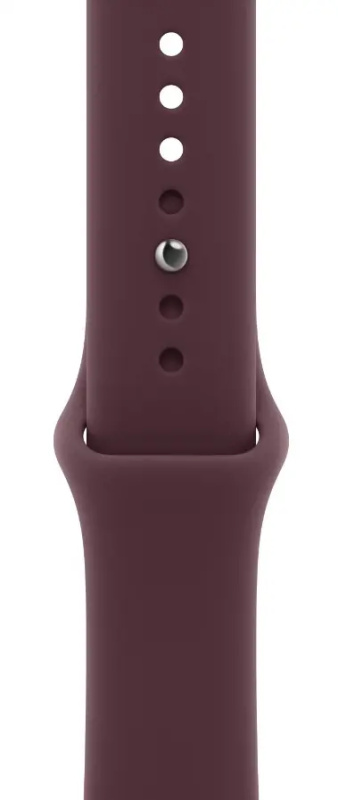 Apple Watch 49/46/45/44mm burgundsky červený sportovní řemínek S/M