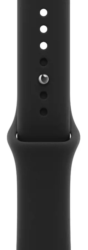 Apple Watch 49/46/45/44mm černý sportovní řemínek S/M