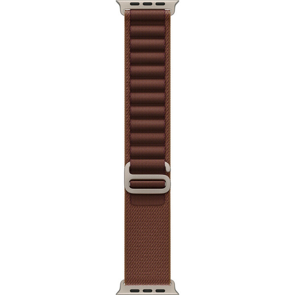 Apple Watch 49/46/45/44mm burgundsky červený alpský tah z přírodního titanu M