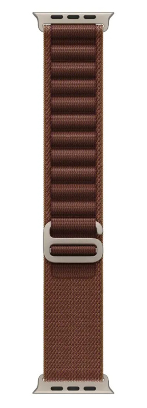 Apple Watch 49/46/45/44mm burgundsky červený alpský tah z přírodního titanu L