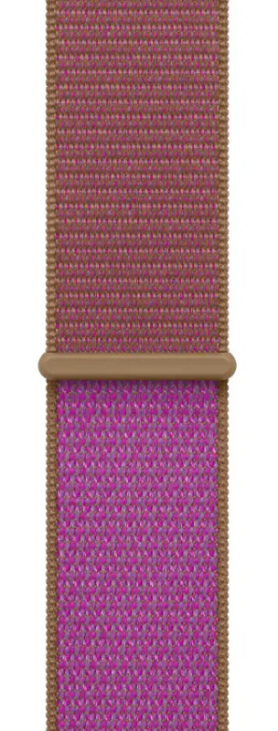 Apple Watch 42/41/40/38mm magentový provlékací sportovní řemínek