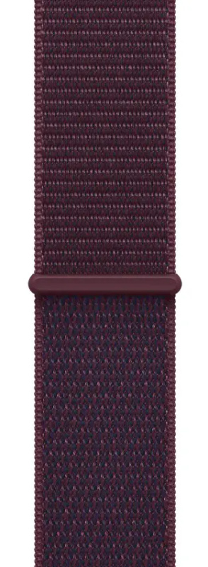 Apple Watch 42/41/40/38mm burgundsky červený provlékací sportovní řemínek