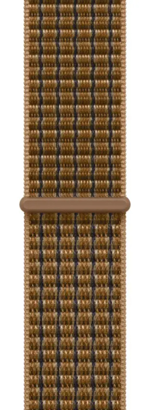 Apple Watch 42/41/40/38mm světle umbrový kostkovaný provlékací sportovní řemínek