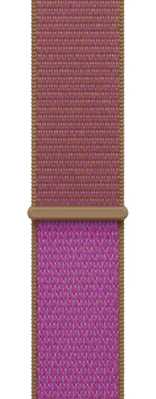 Apple Watch 49/46/45/44mm magentový provlékací sportovní řemínek