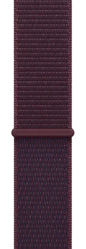Apple Watch 49/46/45/44mm burgundsky červený provlékací sportovní řemínek
