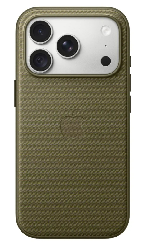 Apple kryt z tkaniny TechWoven s MagSafe na iPhone 18 Pro olivový