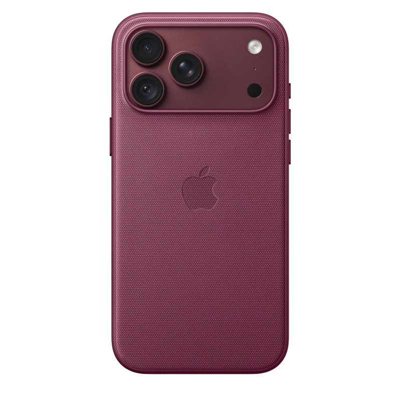 Apple kryt z tkaniny TechWoven s MagSafe na iPhone 18 Pro Max morušově rudý