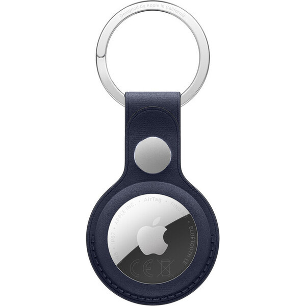 Apple FineWoven klíčenka na AirTag námořnicky modrá