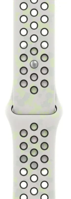 Apple Watch 49/46/45/44mm Essential White sportovní řemínek Nike M/L