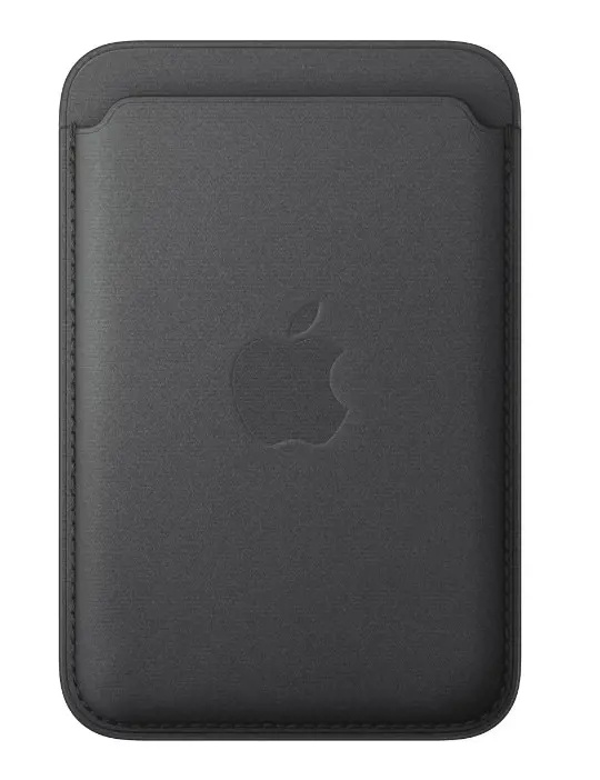 Apple peněženka z tkaniny FineWoven s MagSafe k iPhonu černá