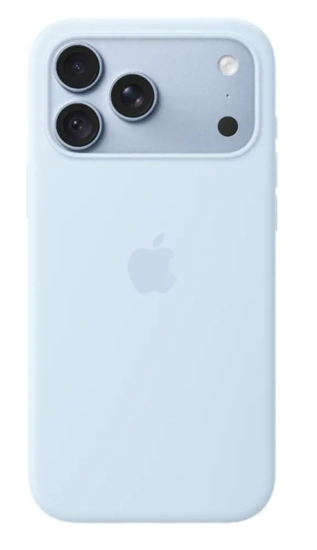 Apple silikonový kryt s MagSafe na iPhone 18 Pro Max svěže modrý