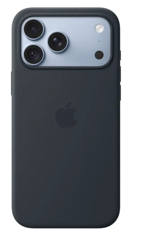 Apple silikonový kryt s MagSafe na iPhone 18 Pro Max námořnicky modrý