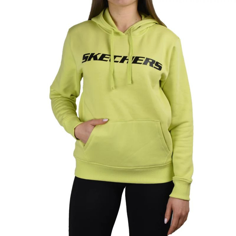 Mikina Skechers Heritage Hoodie W WHD65-LIME s