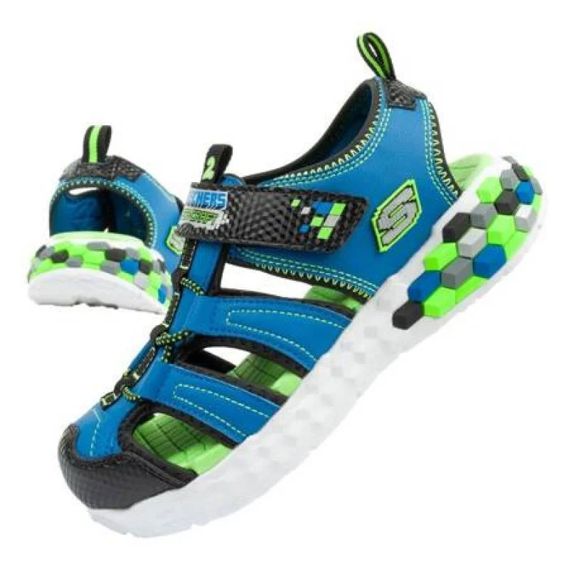 Sandály Skechers Jr 402213L/BBLM 28,5